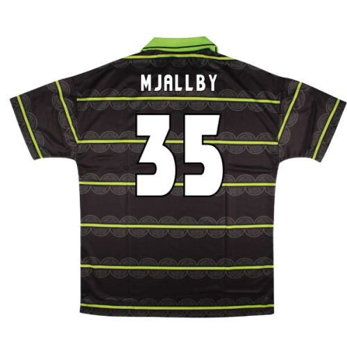 1998-1998 Celtic Retro Away Shirt (Mjallby 35)