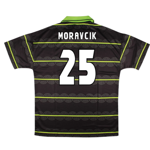 1998-1998 Celtic Retro Away Shirt (Moravcik 25)