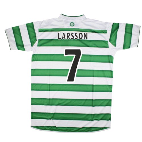 2003-2004 Celtic Retro Home Shirt (Larsson 7)