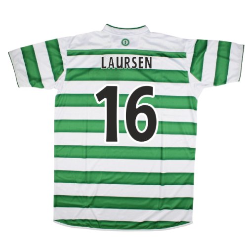 2003-2004 Celtic Retro Home Shirt (Laursen 16)