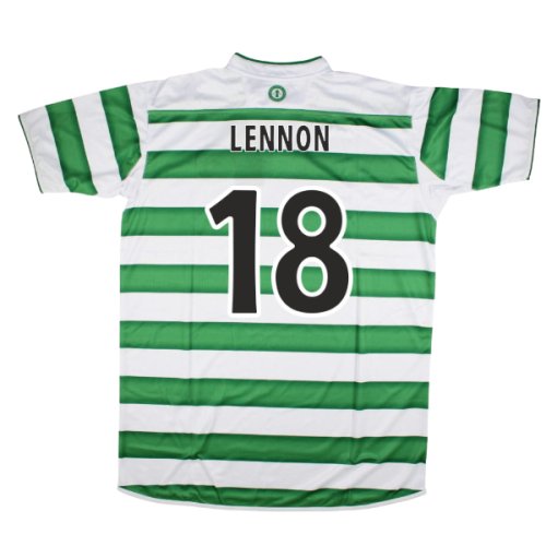 2003-2004 Celtic Retro Home Shirt (Lennon 18)