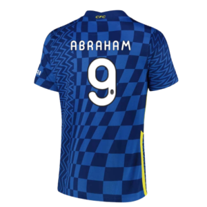 2021-2022 Chelsea Home Shirt (ABRAHAM 9) 2021-2022 Chelsea Home Shirt (ABRAHAM 9)