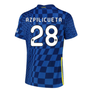 2021-2022 Chelsea Home Shirt (AZPILICUETA 28)
