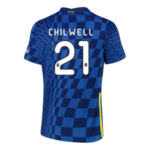 2021-2022 Chelsea Home Shirt (CHILWELL 21)