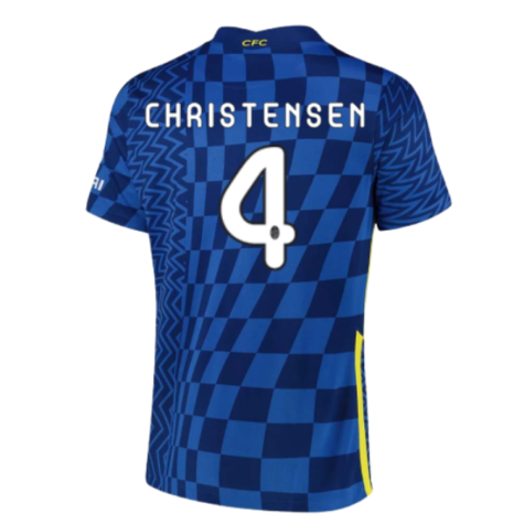 2021-2022 Chelsea Home Shirt (CHRISTENSEN 4)