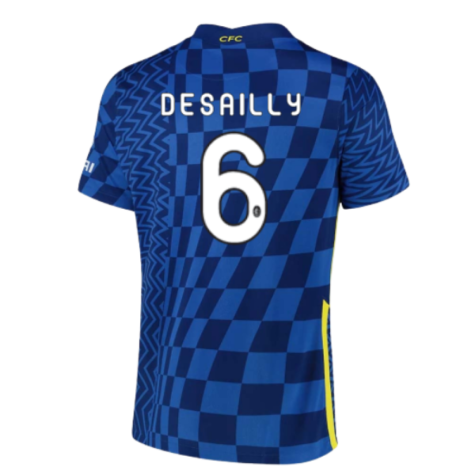 2021-2022 Chelsea Home Shirt (DESAILLY 6)