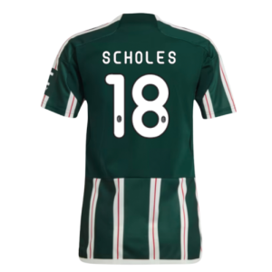 2023-2024 Man Utd Away Shirt (Scholes 18)