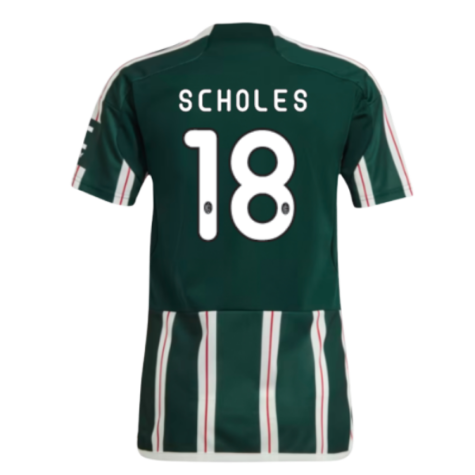 2023-2024 Man Utd Away Shirt (Scholes 18)