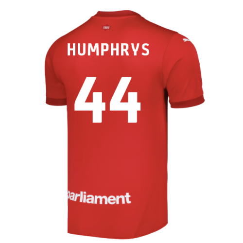 2024-2025 Barnsley Home Shirt (Humphrys 44)
