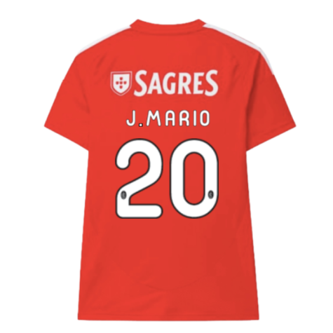 2024-2025 Benfica Home Shirt (Kids) (J.Mario 20)