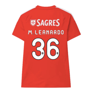 2024-2025 Benfica Home Shirt (Kids) (M.Leanardo 36) 2024-2025 Benfica Home Shirt (Kids) (M.Leanardo 36)