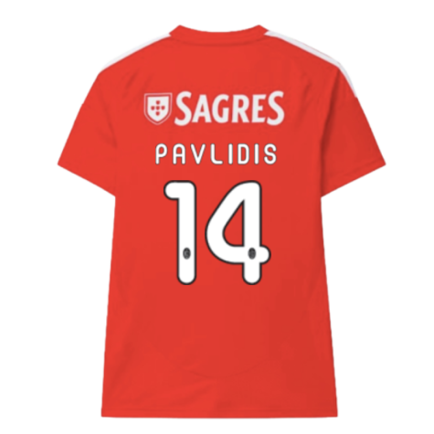 2024-2025 Benfica Home Shirt (Kids) (Pavlidis 14)