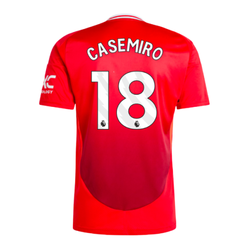 2024-2025 Man Utd Home Shirt (Casemiro 18)
