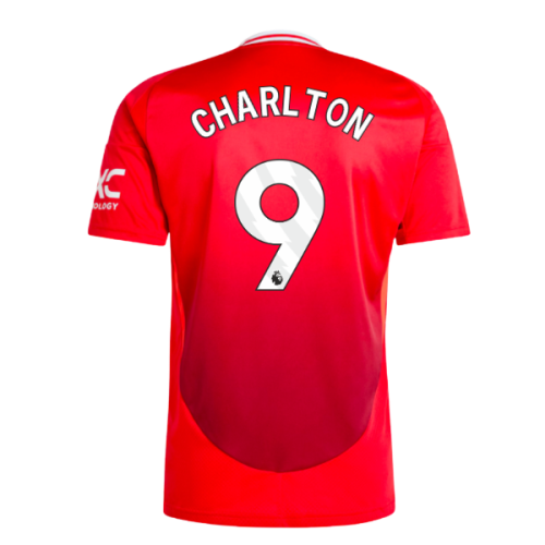 2024-2025 Man Utd Home Shirt (Charlton 9)