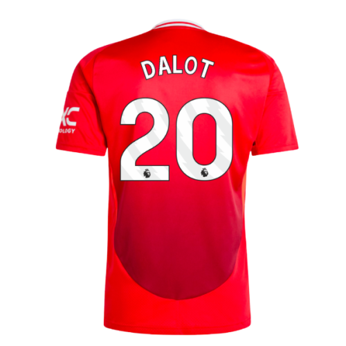 2024-2025 Man Utd Home Shirt (Dalot 20)