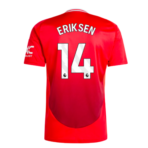 2024-2025 Man Utd Home Shirt (Eriksen 14)