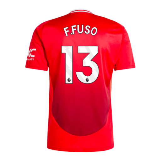 2024-2025 Man Utd Home Shirt (F.Fuso 13)