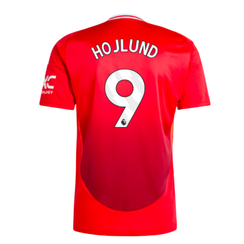 2024-2025 Man Utd Home Shirt (Hojlund 9)
