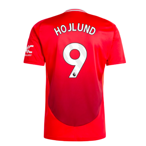 2024-2025 Man Utd Home Shirt (Hojlund 9)