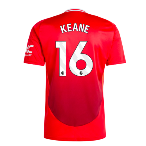 2024-2025 Man Utd Home Shirt (Keane 16)