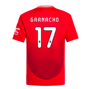 2024-2025 Man Utd Home Shirt (Kids) (Garnacho 17) 2024-2025 Man Utd Home Shirt (Kids) (Garnacho 17)