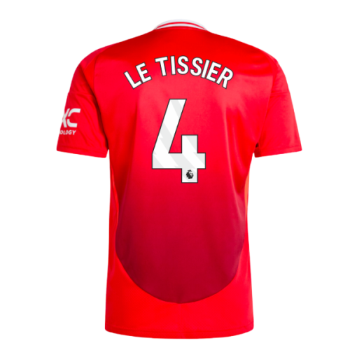 2024-2025 Man Utd Home Shirt (Le Tissier 4)