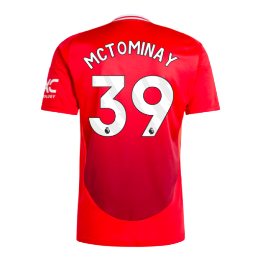 2024-2025 Man Utd Home Shirt (McTominay 39)