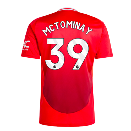 2024-2025 Man Utd Home Shirt (McTominay 39)