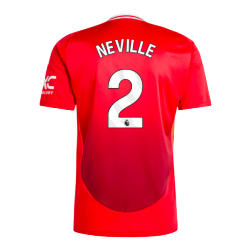 2024-2025 Man Utd Home Shirt (Neville 2)