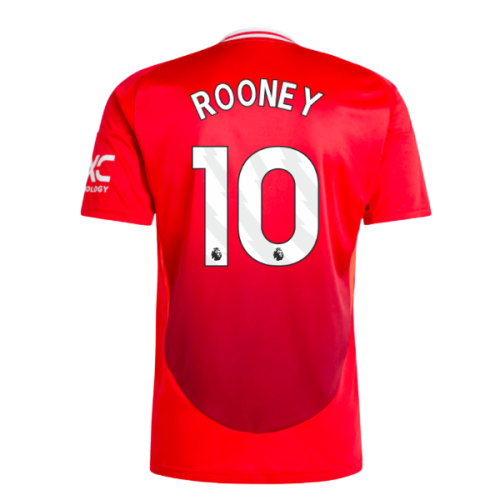 2024-2025 Man Utd Home Shirt (Rooney 10)