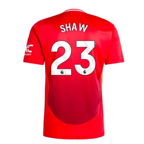 2024-2025 Man Utd Home Shirt (Shaw 23)