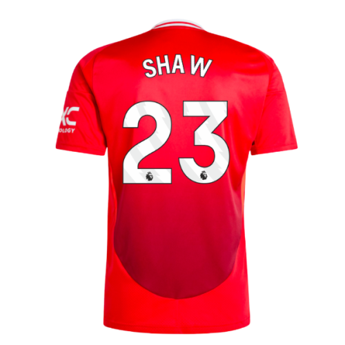 2024-2025 Man Utd Home Shirt (Shaw 23)