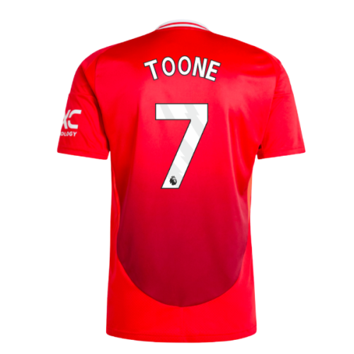 2024-2025 Man Utd Home Shirt (Toone 7)