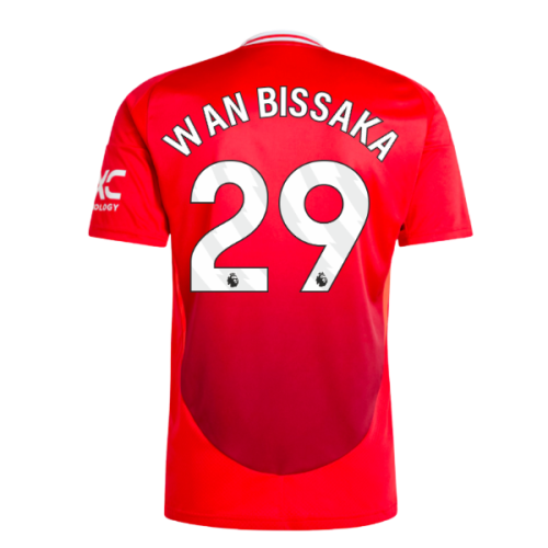 2024-2025 Man Utd Home Shirt (Wan Bissaka 29)