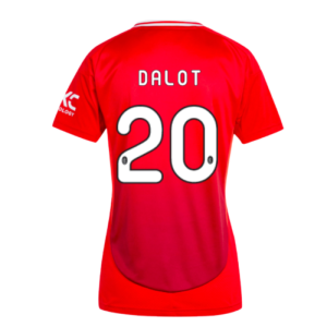 2024-2025 Man Utd Home Shirt (Womens) (Dalot 20) 2024-2025 Man Utd Home Shirt (Womens) (Dalot 20)