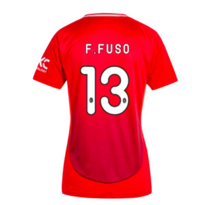 2024-2025 Man Utd Home Shirt (Womens) (F.Fuso 13) 2024-2025 Man Utd Home Shirt (Womens) (F.Fuso 13)