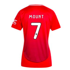 2024-2025 Man Utd Home Shirt (Womens) (Mount 7) 2024-2025 Man Utd Home Shirt (Womens) (Mount 7)