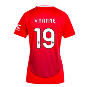 2024-2025 Man Utd Home Shirt (Womens) (Varane 19) 2024-2025 Man Utd Home Shirt (Womens) (Varane 19)