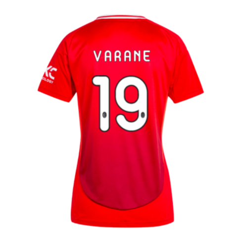 2024-2025 Man Utd Home Shirt (Womens) (Varane 19)