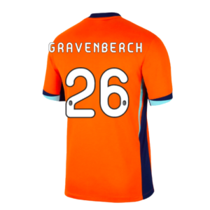 2024-2025 Netherlands Home Shirt (Gravenberch 26) 2024-2025 Netherlands Home Shirt (Gravenberch 26)