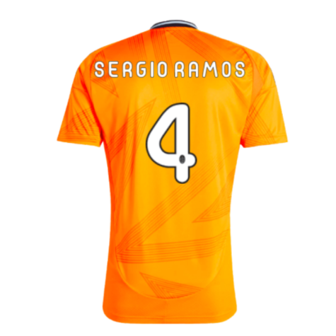 2024-2025 Real Madrid Away Shirt (Sergio Ramos 4)