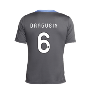 2024-2025 Tottenham Dri-Fit Strike Training Shirt (Dark Grey) (Dragusin 6)