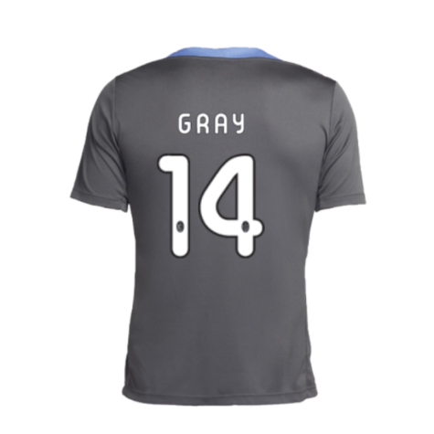 2024-2025 Tottenham Dri-Fit Strike Training Shirt (Dark Grey) (Gray 14)
