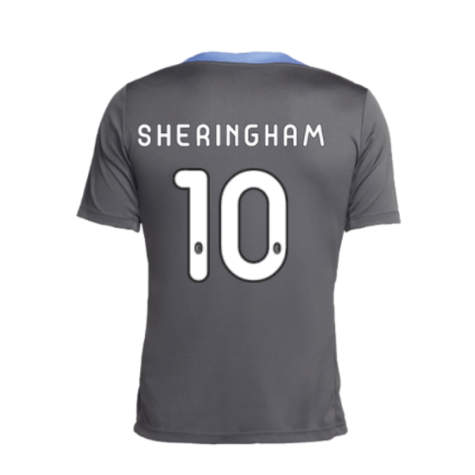 2024-2025 Tottenham Dri-Fit Strike Training Shirt (Dark Grey) (Sheringham 10)