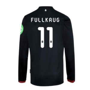2024-2025 West Ham Long Sleeve Away Shirt (Kids) (Fullkrug 11) 2024-2025 West Ham Long Sleeve Away Shirt (Kids) (Fullkrug 11)