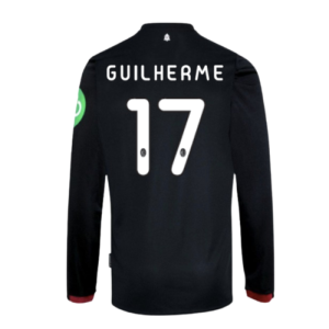 2024-2025 West Ham Long Sleeve Away Shirt (Kids) (Guilherme 17)