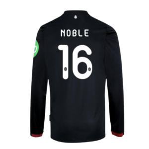 2024-2025 West Ham Long Sleeve Away Shirt (Kids) (Noble 16) 2024-2025 West Ham Long Sleeve Away Shirt (Kids) (Noble 16)