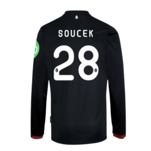 2024-2025 West Ham Long Sleeve Away Shirt (Kids) (Soucek 28) 2024-2025 West Ham Long Sleeve Away Shirt (Kids) (Soucek 28)