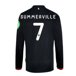 2024-2025 West Ham Long Sleeve Away Shirt (Kids) (Summerville 7) 2024-2025 West Ham Long Sleeve Away Shirt (Kids) (Summerville 7)