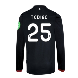 2024-2025 West Ham Long Sleeve Away Shirt (Kids) (Todibo 25) 2024-2025 West Ham Long Sleeve Away Shirt (Kids) (Todibo 25)